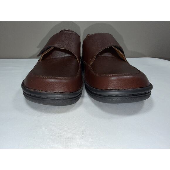 Berkemann Stretch Germany Markus Hook & Loop Brown Leather Men’s Shoes Sz UK 10 main image 5